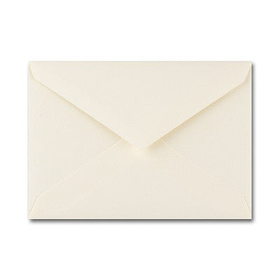 250 -77892- 3 5/8" x 5 1/8" cream ivory envelope - Response - Invitations-Announcements