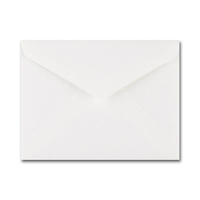 250 - 75236-4 3/8"x5 3/4" white envelope-Invitations-Announcement