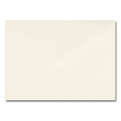 250 -77831- 5 1/4"x7 1/4" cream ivory envelope - Invitations - Announcements