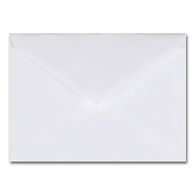 250 -75231- 5 1/4"x7 1/4" white envelope - Invitations - Announcements
