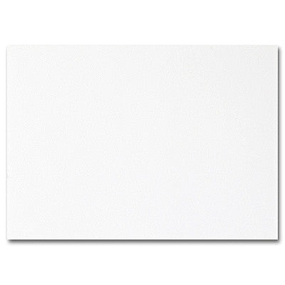 250-77272-3 1/2" x 5" white flat card - response-reception-Blank Invitations