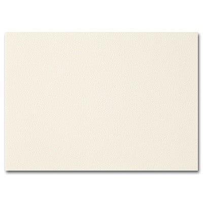 250-77872-3 1/2" x 5 " folded card in cream ivory - RSVP - Response-Blank Invitations